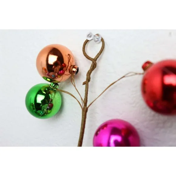 NEW RAZ Imports Multicolored Christmas Garland 4 FEET Long Holiday Decorations - Picture 5 of 10